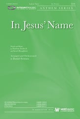 In Jesus Name SATB choral sheet music cover